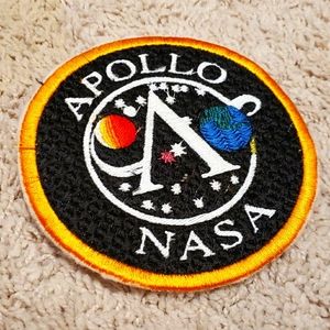 Custom Apollo embroidered patch.